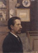 Fernand Khnopff, Portrait of a Man